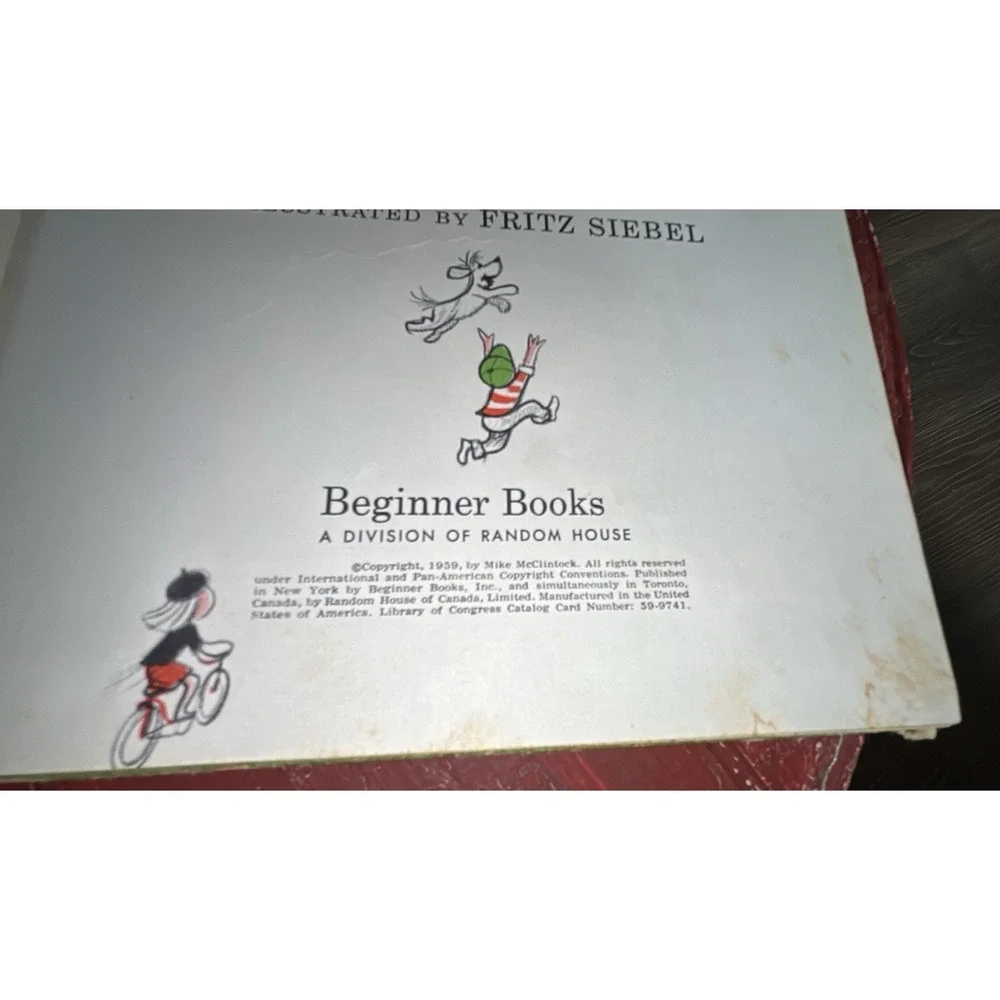 Vintage‎ 1959 Stop That Ball! by Mike McClintock (Hardcover) Beginner Books